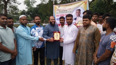 বগুড়ায় সহকারী কমিশনার ও নির্বাহী ম্যাজিস্ট্রেট হওয়ায় আরিফ শেখকে সংবর্ধনা